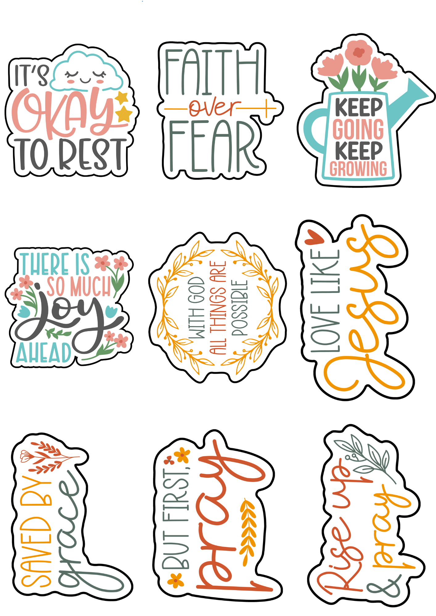 Laptop and Luggage Stickers