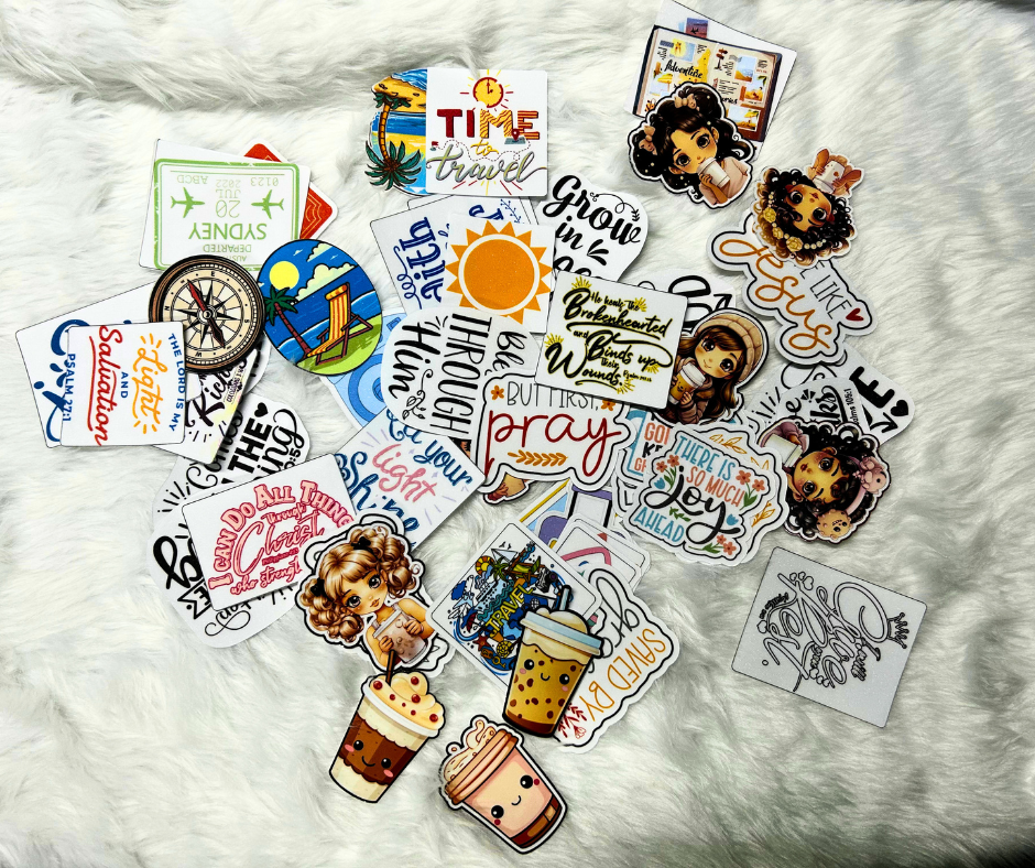 Laptop and Luggage Stickers