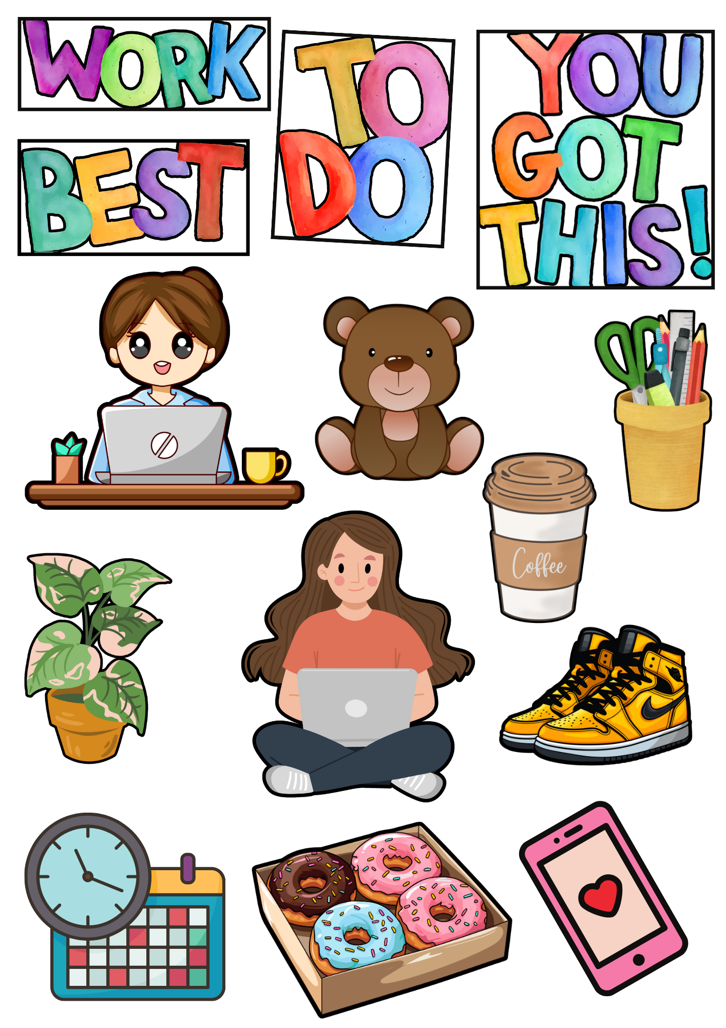 Laptop and Luggage Stickers