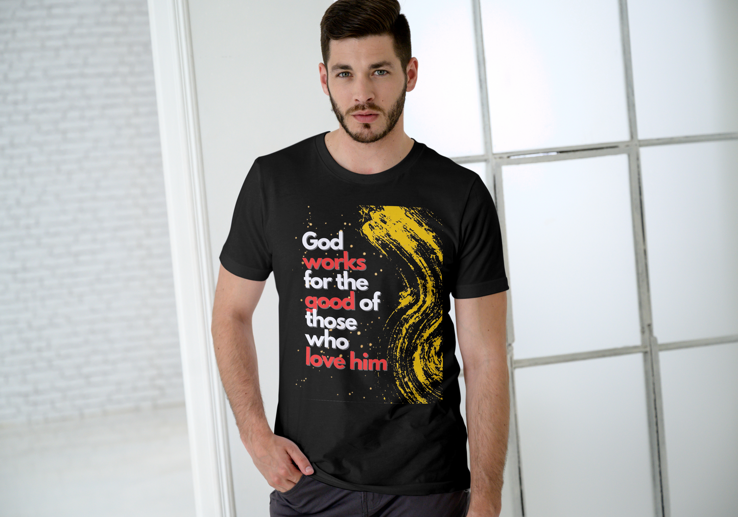 God Works Premium Cotton T-Shirt